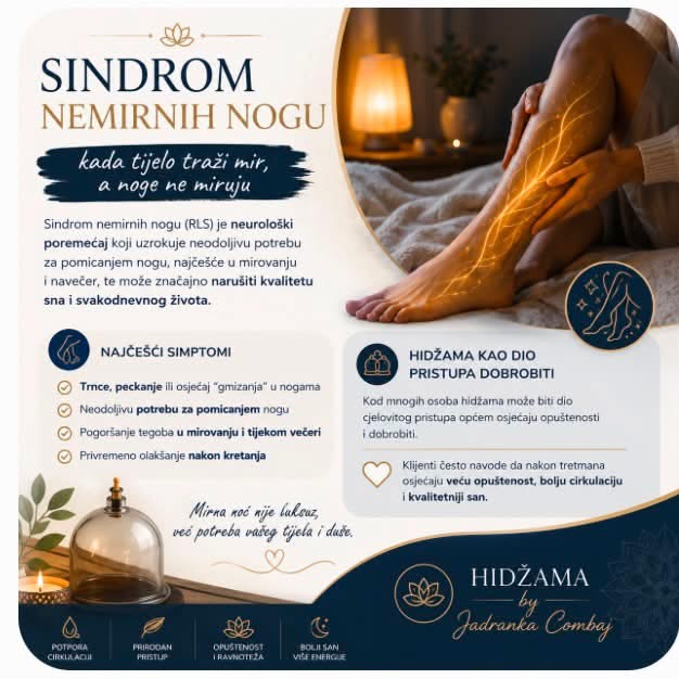 Sindrom nemirnih nogu i hidžama - kada tijelo traži mir